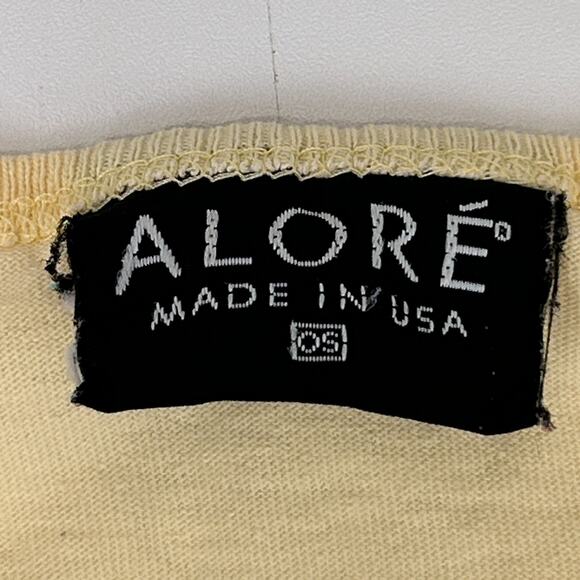 Vintage 90s Jersey Shore Cover Up T Shirt New Jersey Yellow Unisex One Size 2XL - Picture 7 of 9